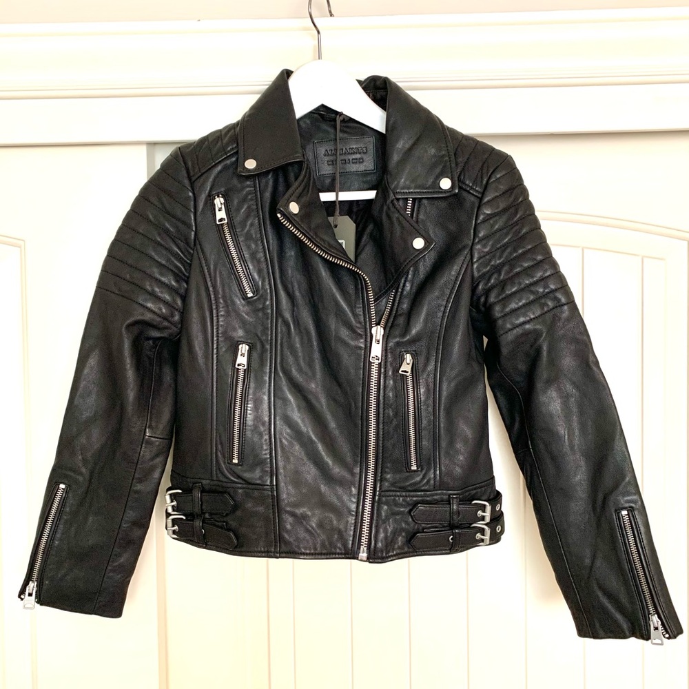 New Allsaints Leather Jacket